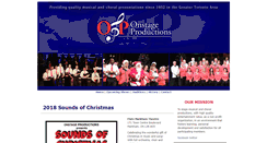 Desktop Screenshot of onstageproductions.org